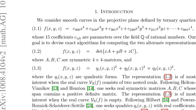 Quartic Curves and Their Bitangents