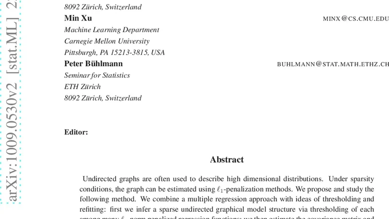 High-dimensional covariance estimation based on Gaussian graphical   models
