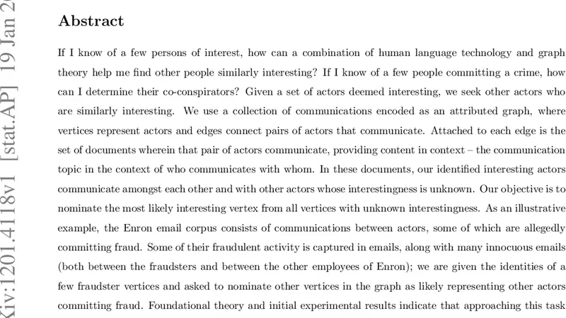Vertex Nomination via Content and Context