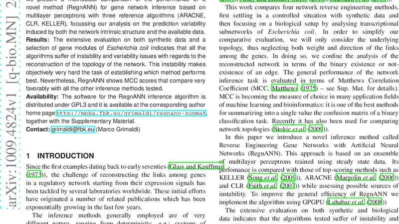 Reverse Engineering Gene Networks with ANN: Variability in Network   Inference Algorithms