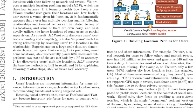 다중 위치 프로파일링 모델을 통한 트위터 사용자 및 관계 분석
