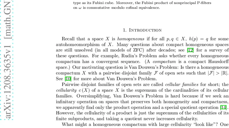 Forbidden rectangles in compacta