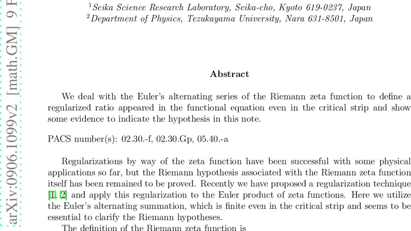A Brief note on the Riemann hypothesis