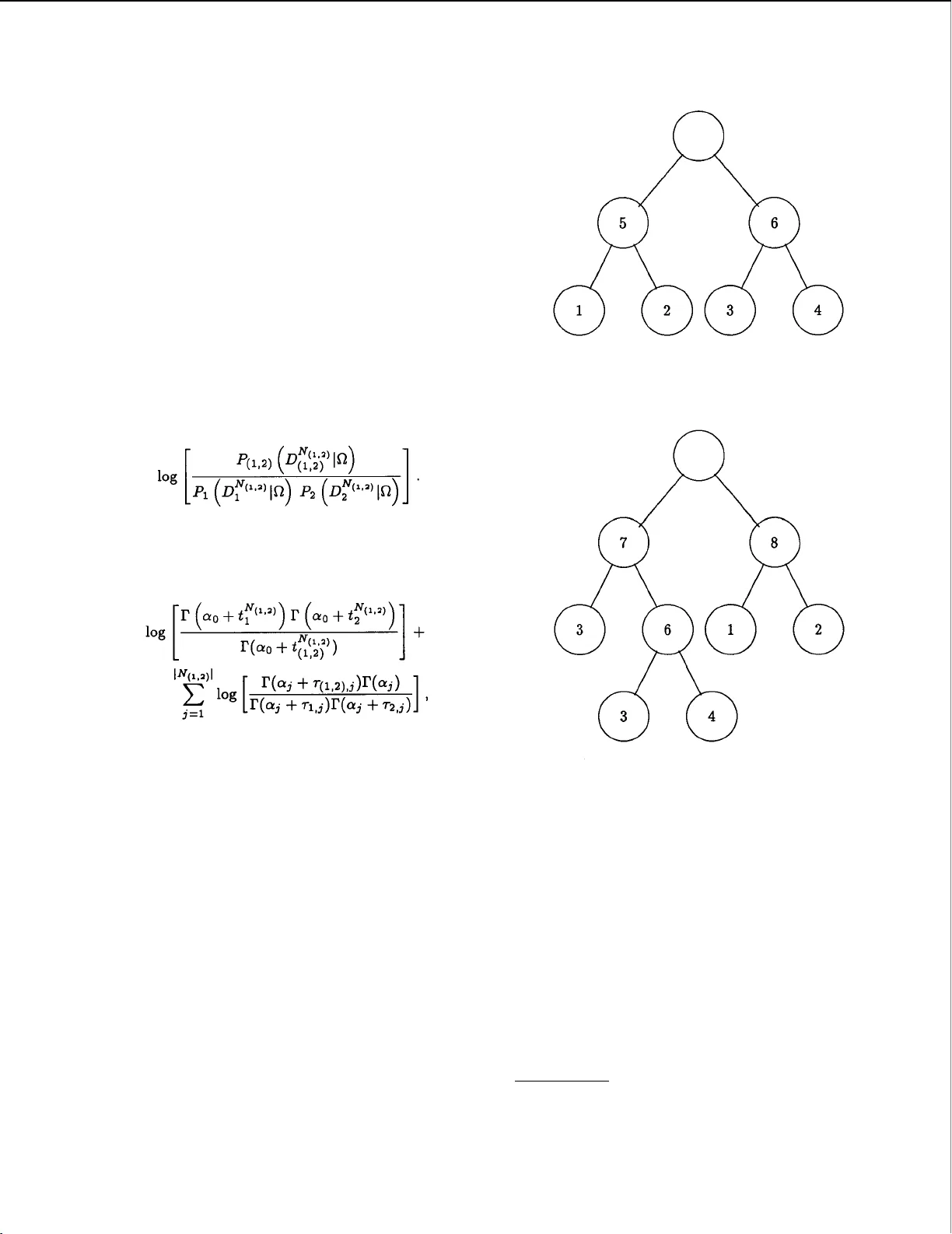 모델 기반 계층적 클러스터링: 베이즈 최적화와 특징 분할