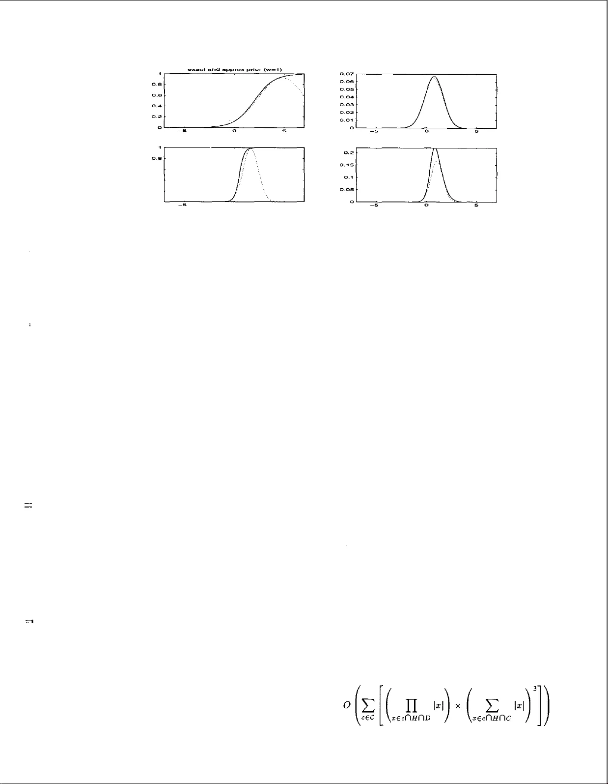 A Variational Approximation for Bayesian Networks with Discrete and   Continuous Latent Variables