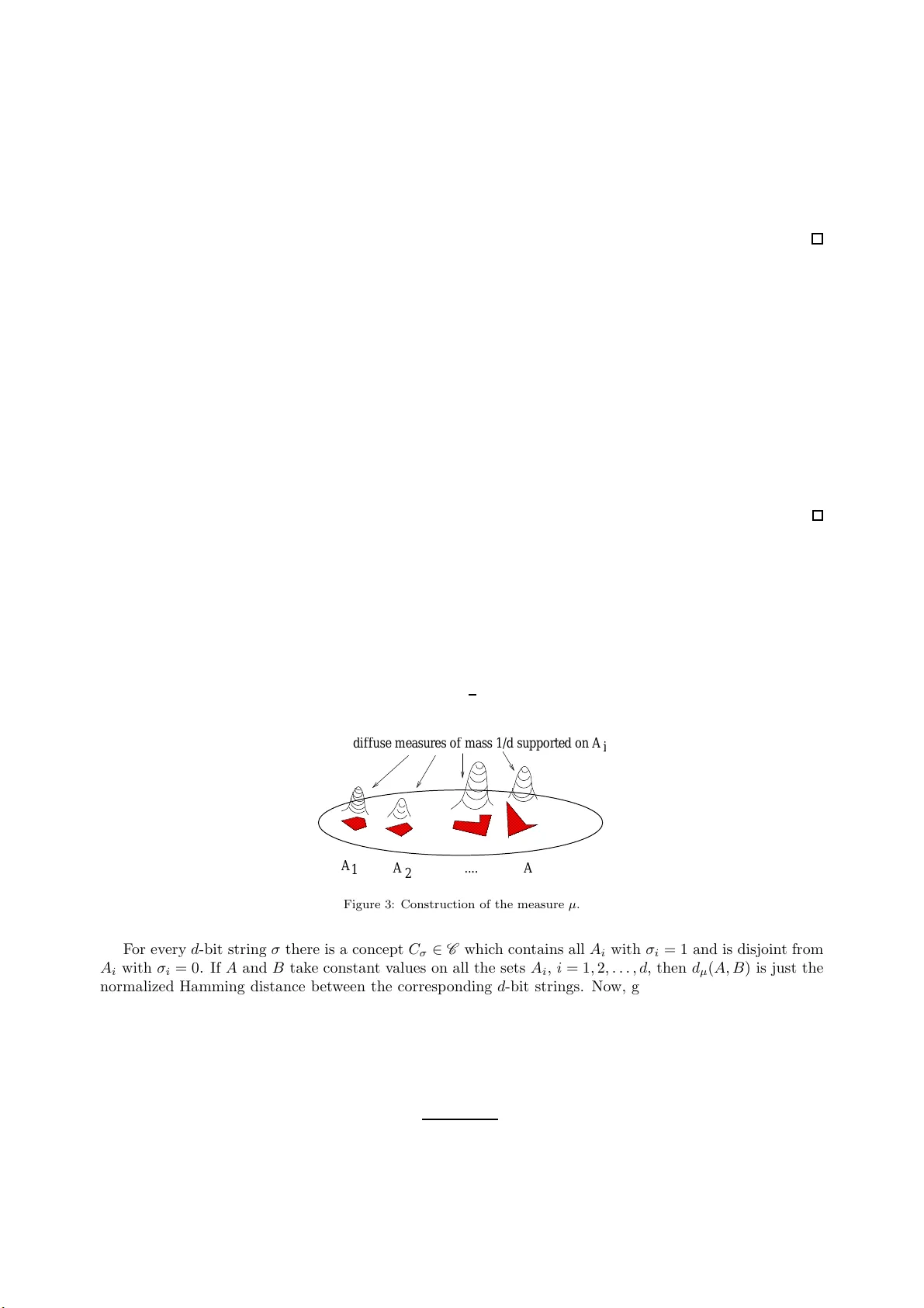 비원자 측도 하에서의 PAC 학습 가능성
