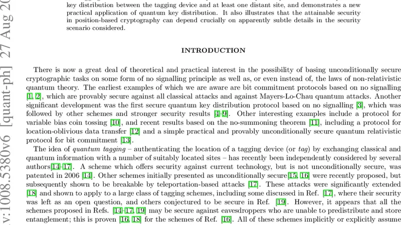 Quantum Tagging for Tags Containing Secret Classical Data