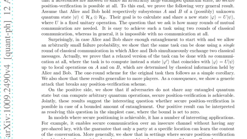 Position-Based Quantum Cryptography: Impossibility and Constructions
