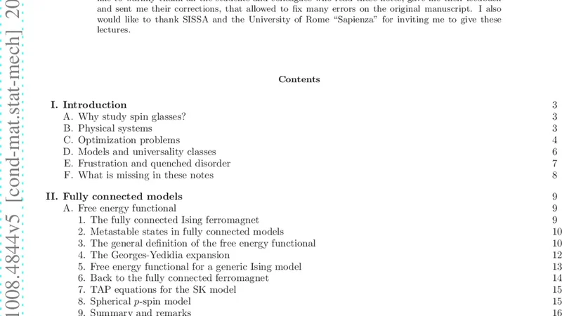 Mean field theory of spin glasses