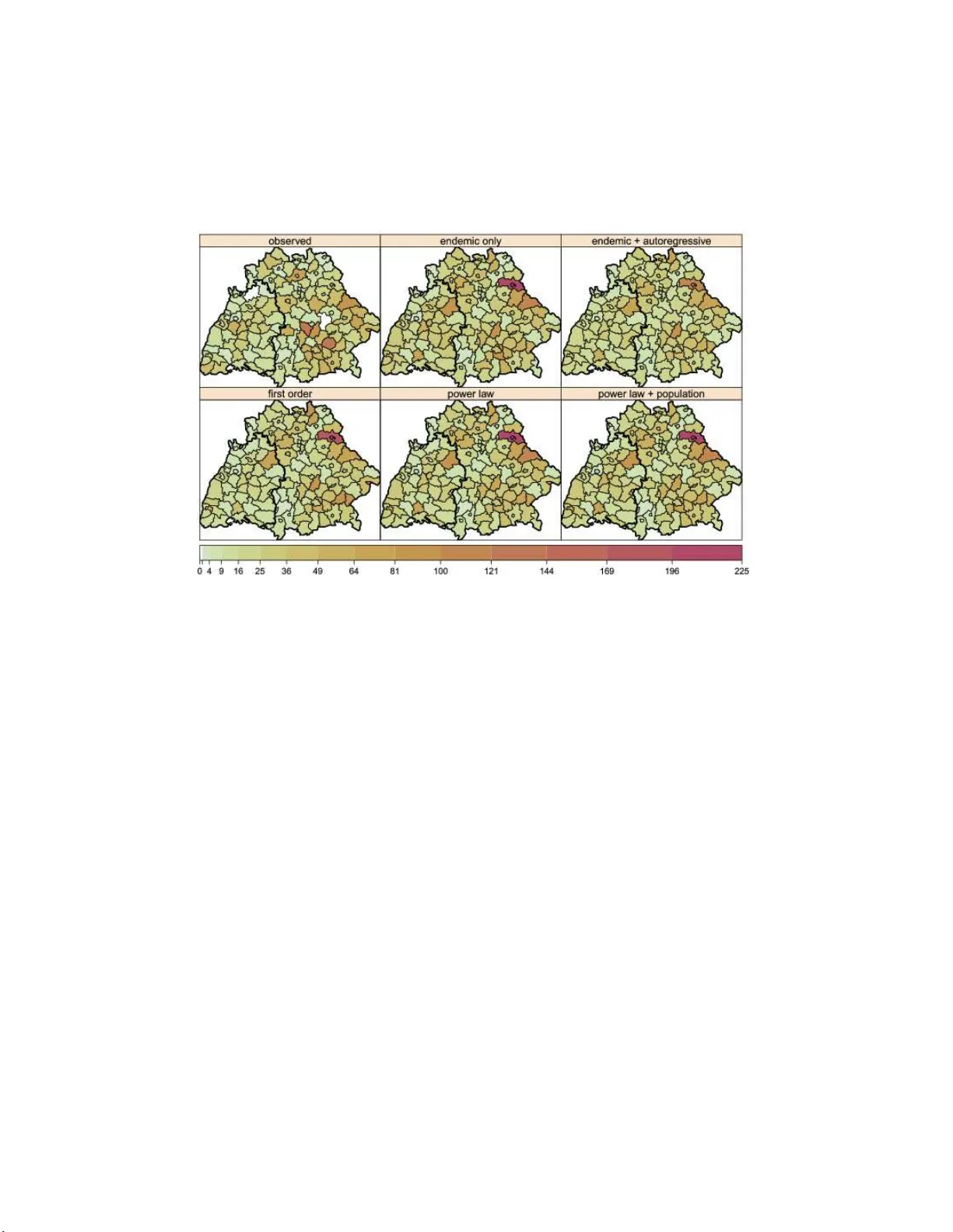 감염병 확산을 위한 파워법칙 모델