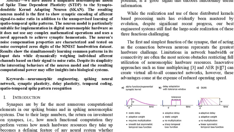 Turn Down that Noise: Synaptic Encoding of Afferent SNR in a Single   Spiking Neuron