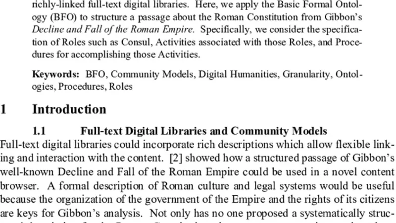 로마 헌법의 역할 활동 절차 구조화 연구