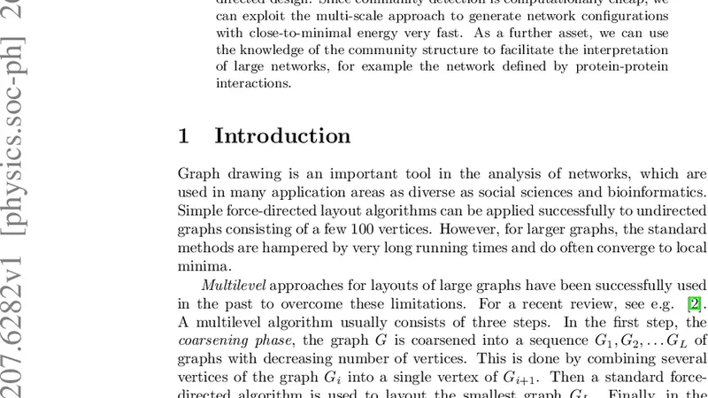 Using Community Structure for Complex Network Layout