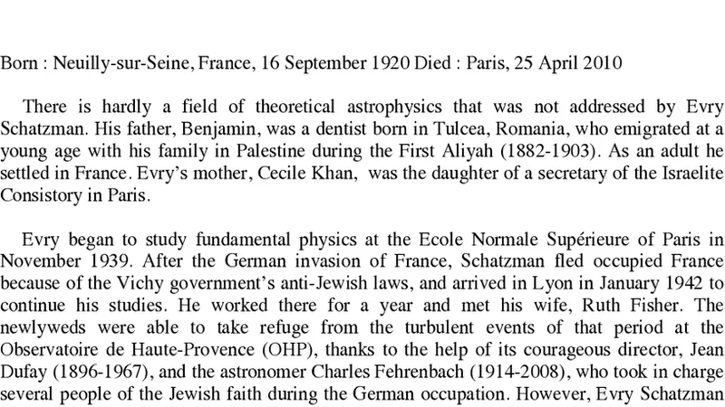 Evry Leon Schatzman
