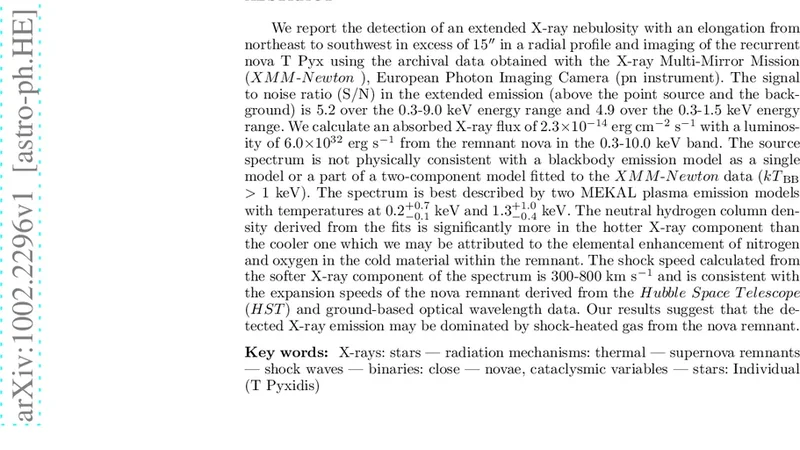 The XMM-Newton Detection of Extended Emission from the Nova Remnant of T   Pyxidis