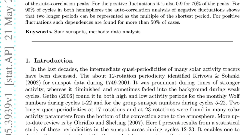 The mid-term periodicities in sunspot areas