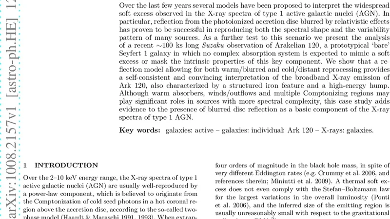 A reflection origin for the soft and hard X-ray excess of Ark 120