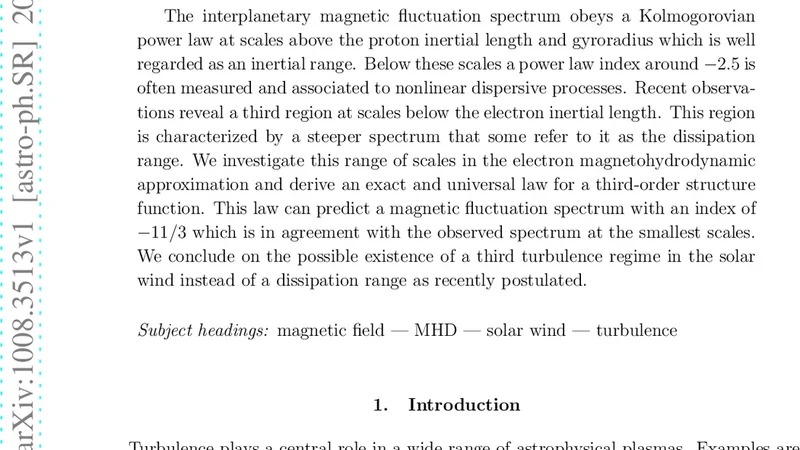 A Universal Law for Solar-Wind Turbulence at Electron Scales