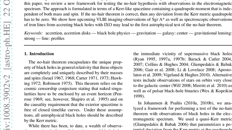 Testing the No-Hair Theorem with Observations of Black Holes in the   Electromagnetic Spectrum