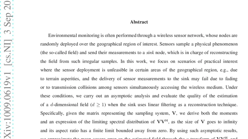Field Reconstruction in Sensor Networks with Coverage Holes and Packet   Losses