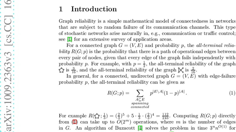 The Exponential Time Complexity of Computing the Probability That a   Graph is Connected