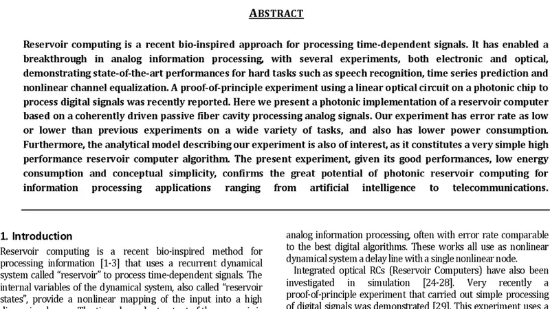 High performance photonic reservoir computer based on a coherently   driven passive cavity