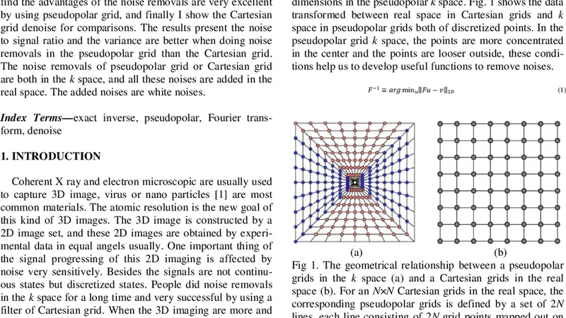 Denoise in the pseudopolar grid Fourier space using exact inverse   pseudopolar Fourier transform