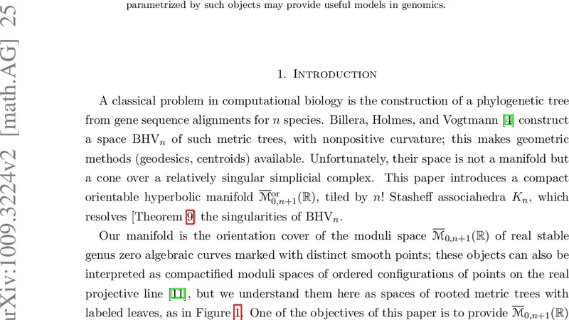 유전자를 대각선으로 풀다: 트리 공간 탐색과 유전체 모델링
