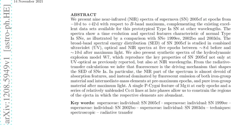 Interpreting the near-infrared spectra of the golden standard Type Ia   supernova 2005cf