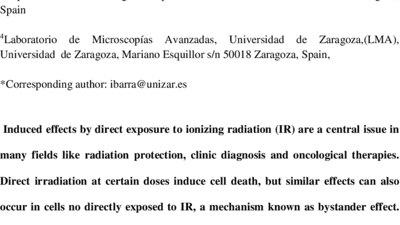 Cell bystander effect induced by radiofrequency electromagnetic fields   and magnetic nanoparticles