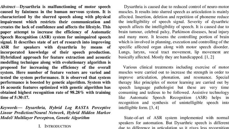 혼합형 특징 추출과 음향 모델링을 이용한 구음 장애 음성 인식 향상