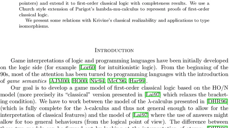 Game semantics for first-order logic