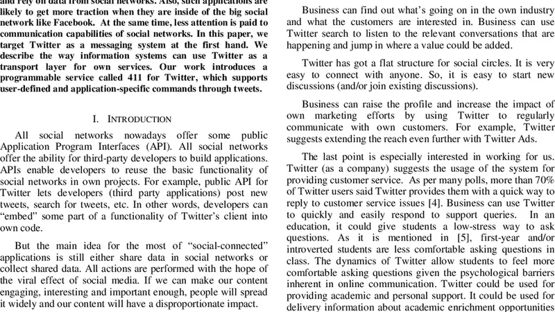 트위터를 전송 계층 플랫폼으로 활용하기