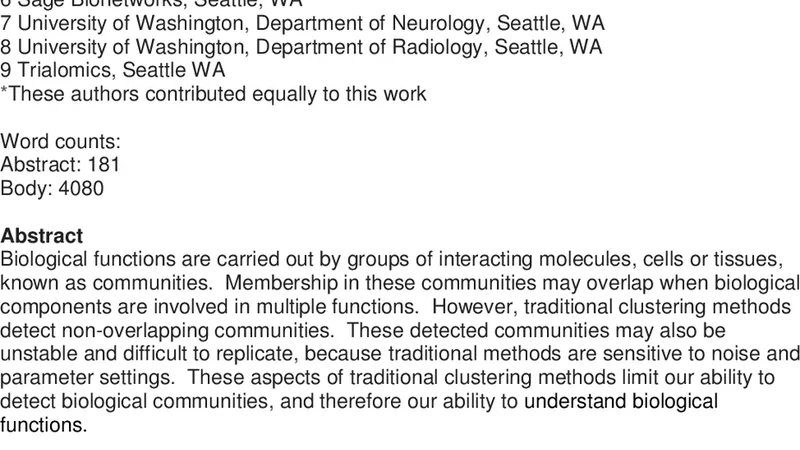 Identifying robust communities and multi-community nodes by combining   top-down and bottom-up approaches to clustering
