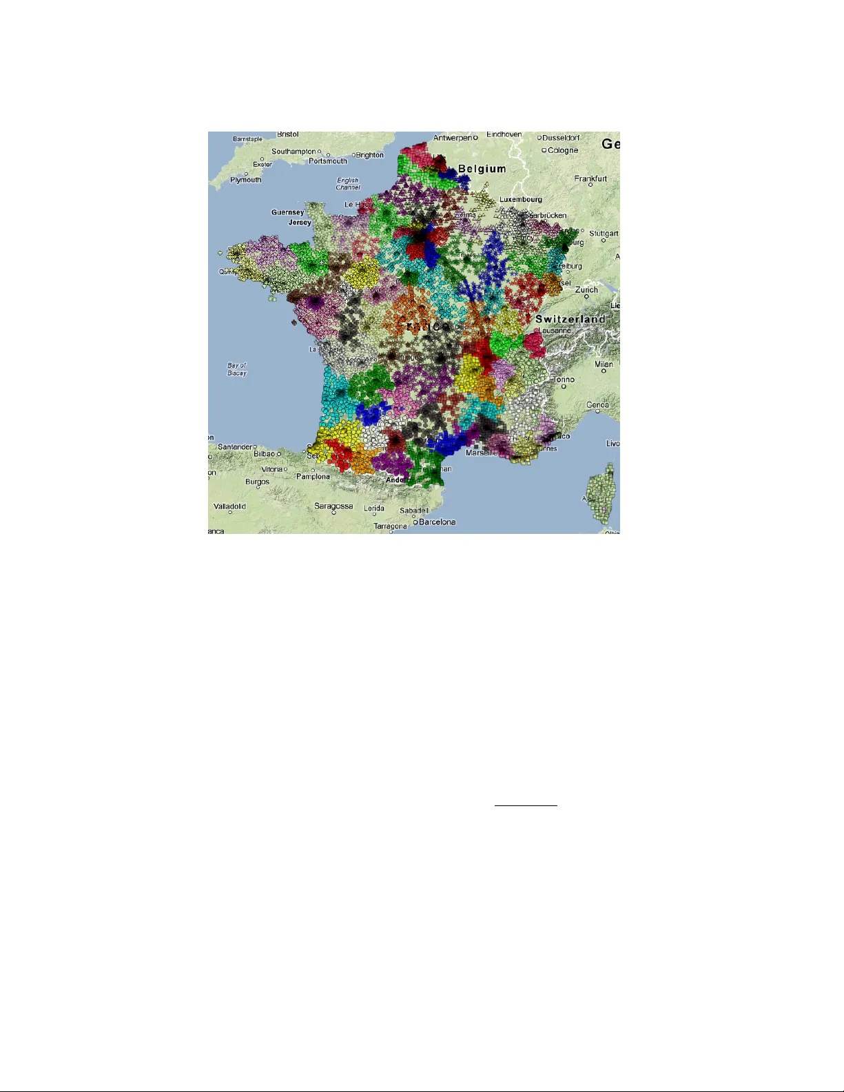 A Study of the Spatio-Temporal Correlations in Mobile Calls Networks