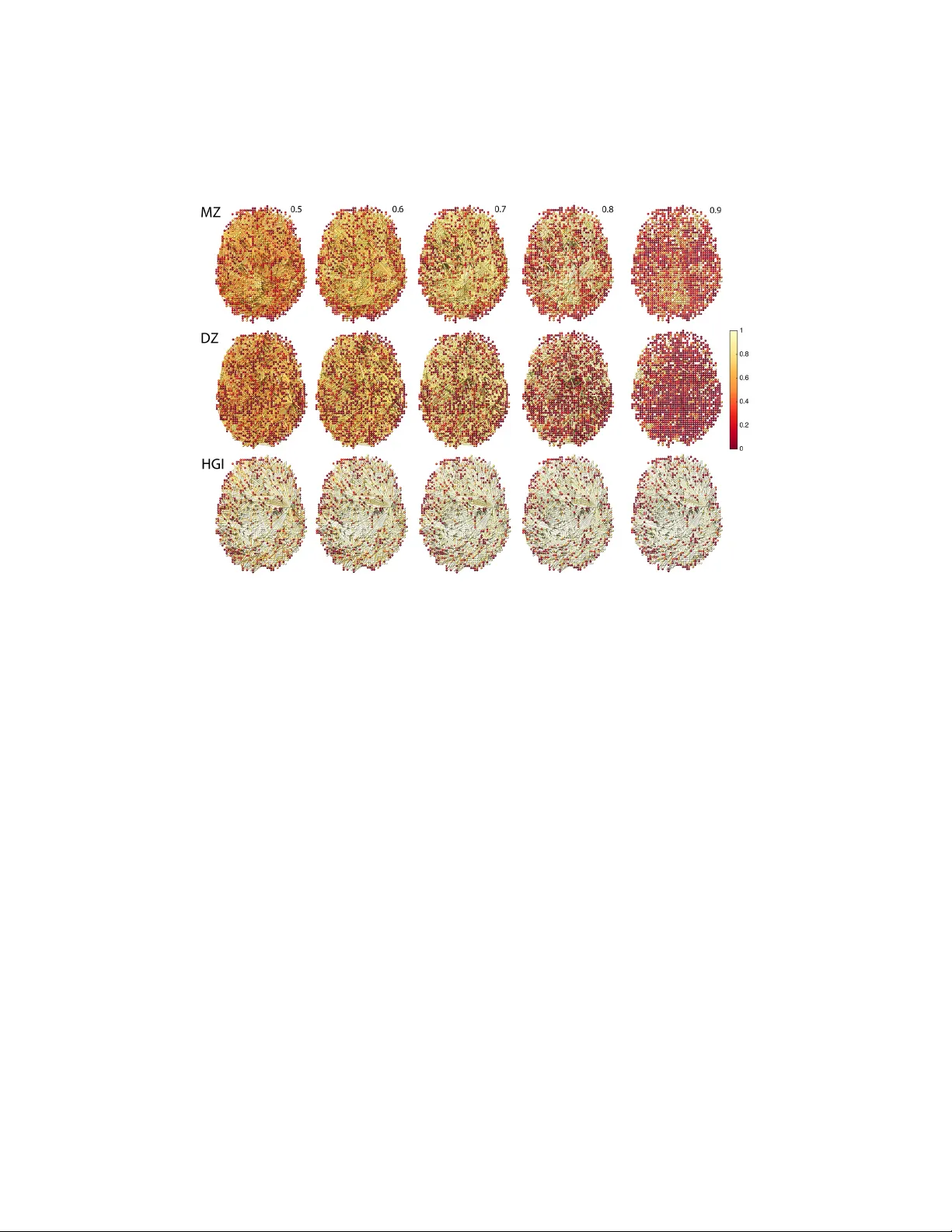 Mapping Heritability of Large-Scale Brain Networks with a Billion   Connections {em via} Persistent Homology