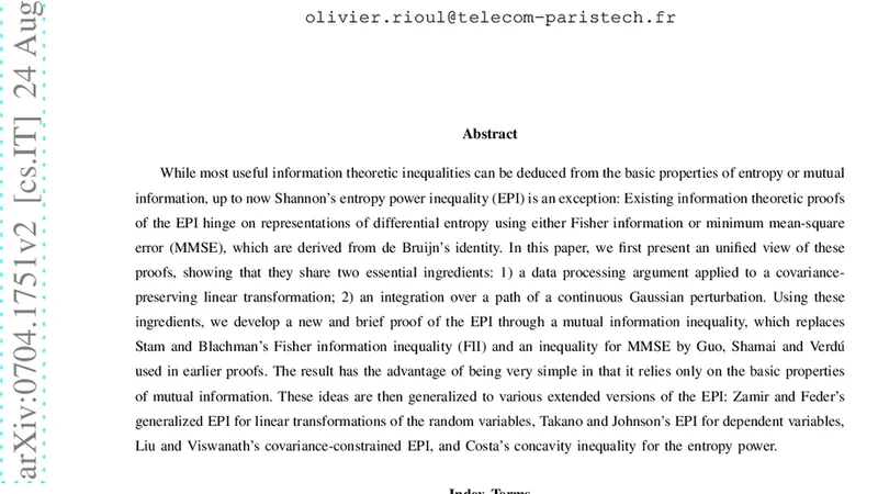 Information Theoretic Proofs of Entropy Power Inequalities