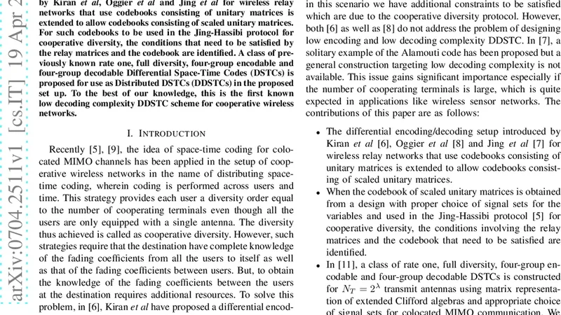 Noncoherent Low-Decoding-Complexity Space-Time Codes for Wireless Relay   Networks