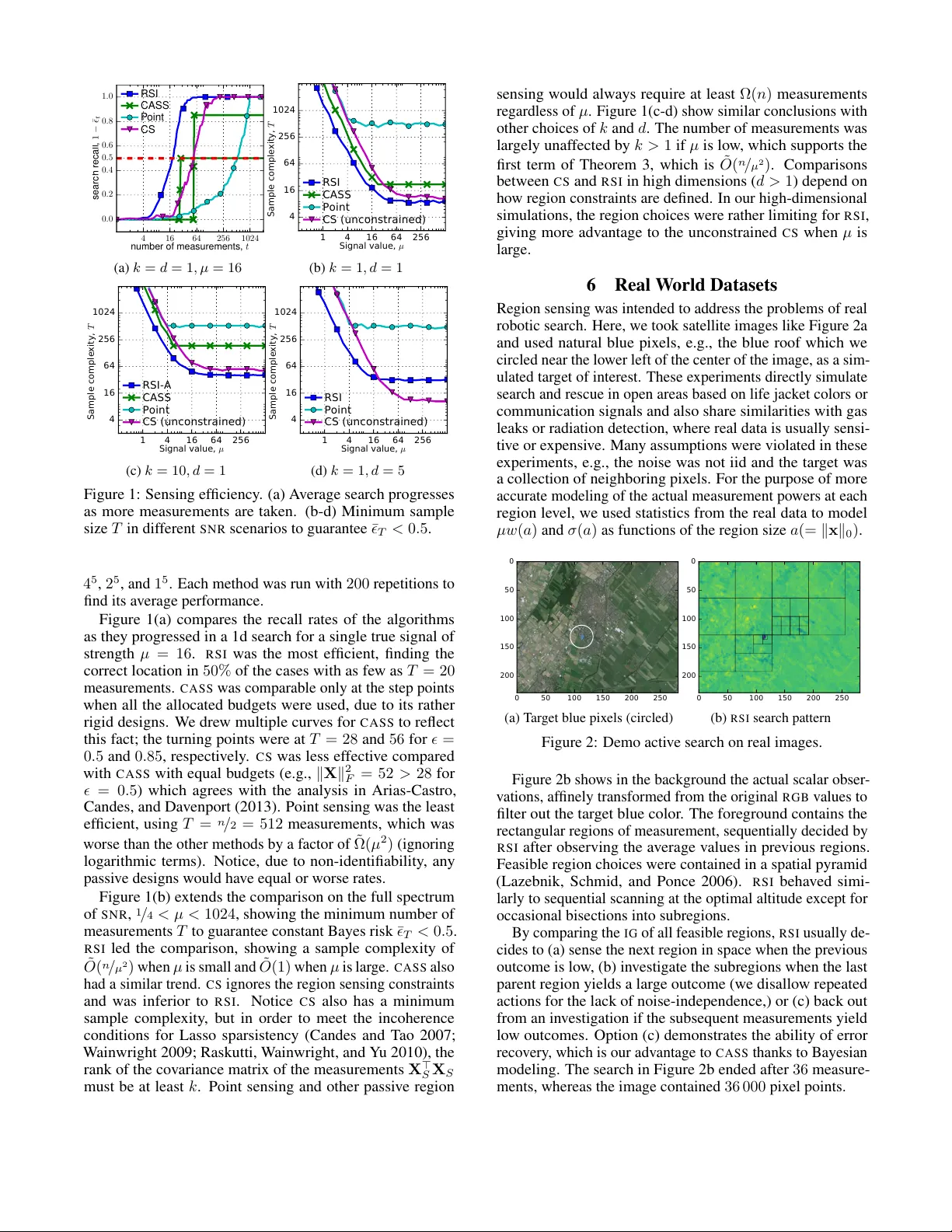 지역 감지를 활용한 희소 신호 탐색의 능동적 설계