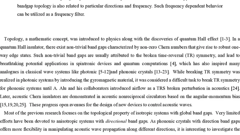 Acoustic frequency filter based on anisotropic topological phononic   crystals