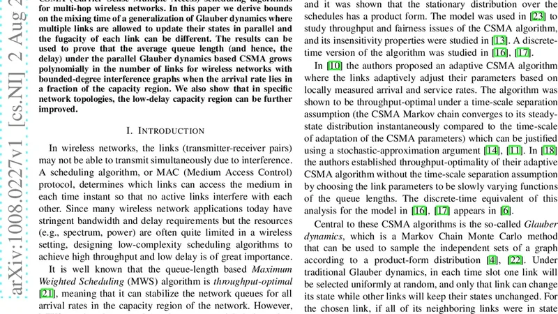 Fast Mixing of Parallel Glauber Dynamics and Low-Delay CSMA Scheduling