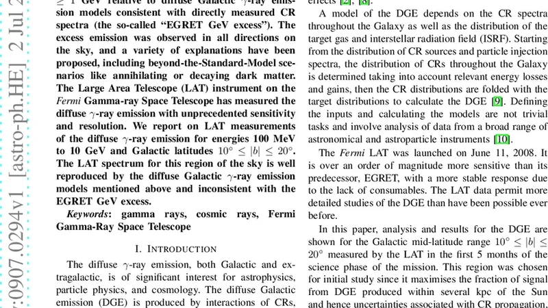 Fermi LAT Measurements of the Diffuse Gamma-Ray Emission at Intermediate   Galactic Latitudes