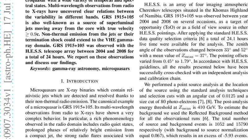 H.E.S.S. VHE gamma-ray observations of the microquasar GRS 1915+105