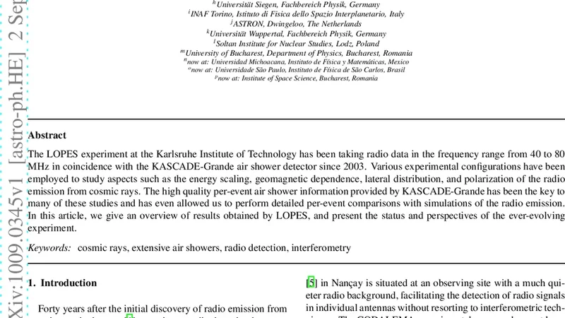 The LOPES experiment - recent results, status and perspectives