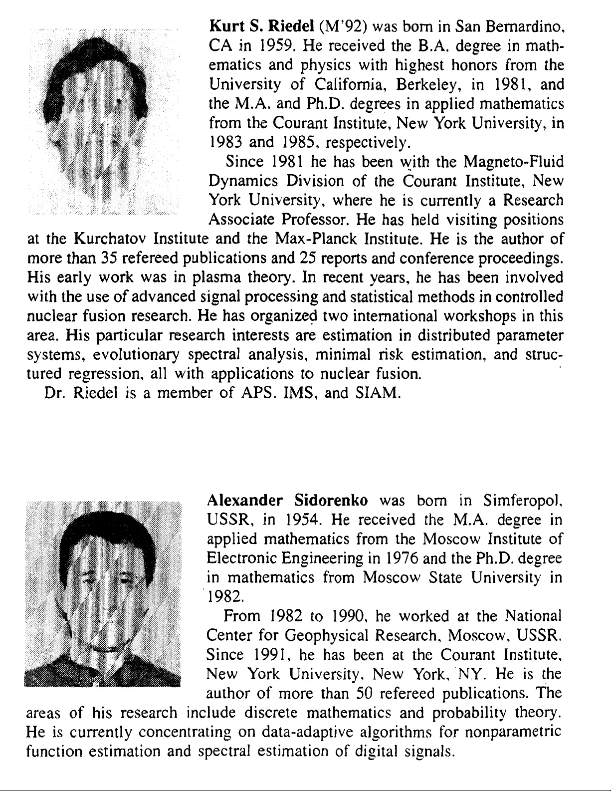Minimum bias multiple taper spectral estimation
