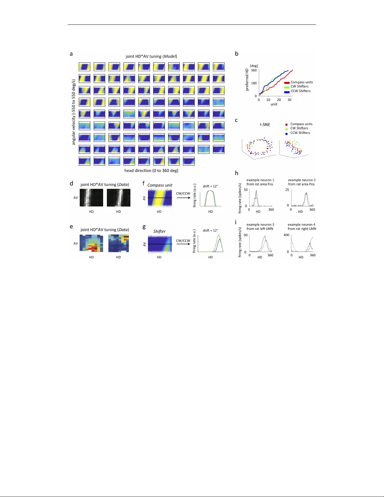 머리 방향 시스템의 기능과 구조가 재귀 신경망 최적화로 나타나다