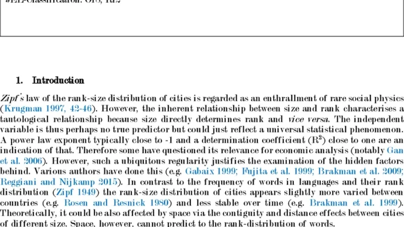 Spatial dependence in the rank-size distribution of cities