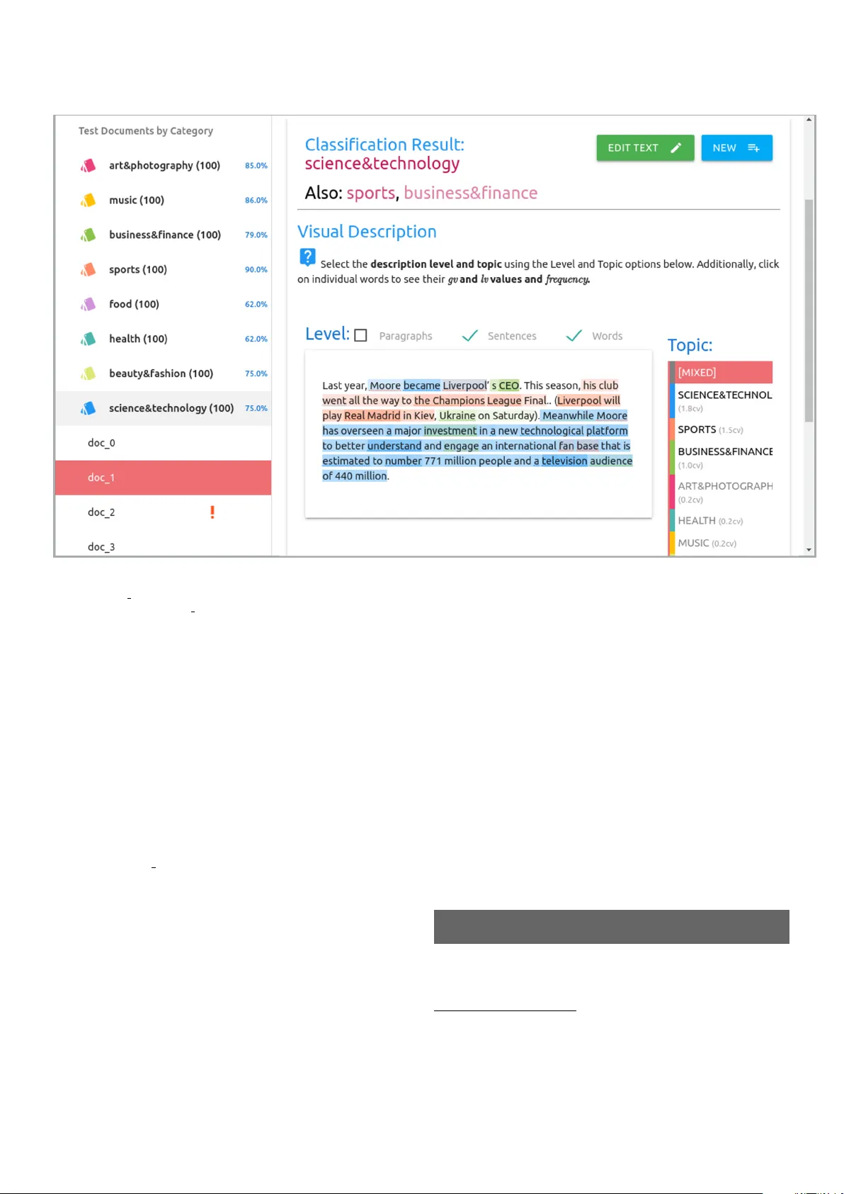 PySS3 : 파이썬 기반 SS3 텍스트 분류기와 시각화 도구