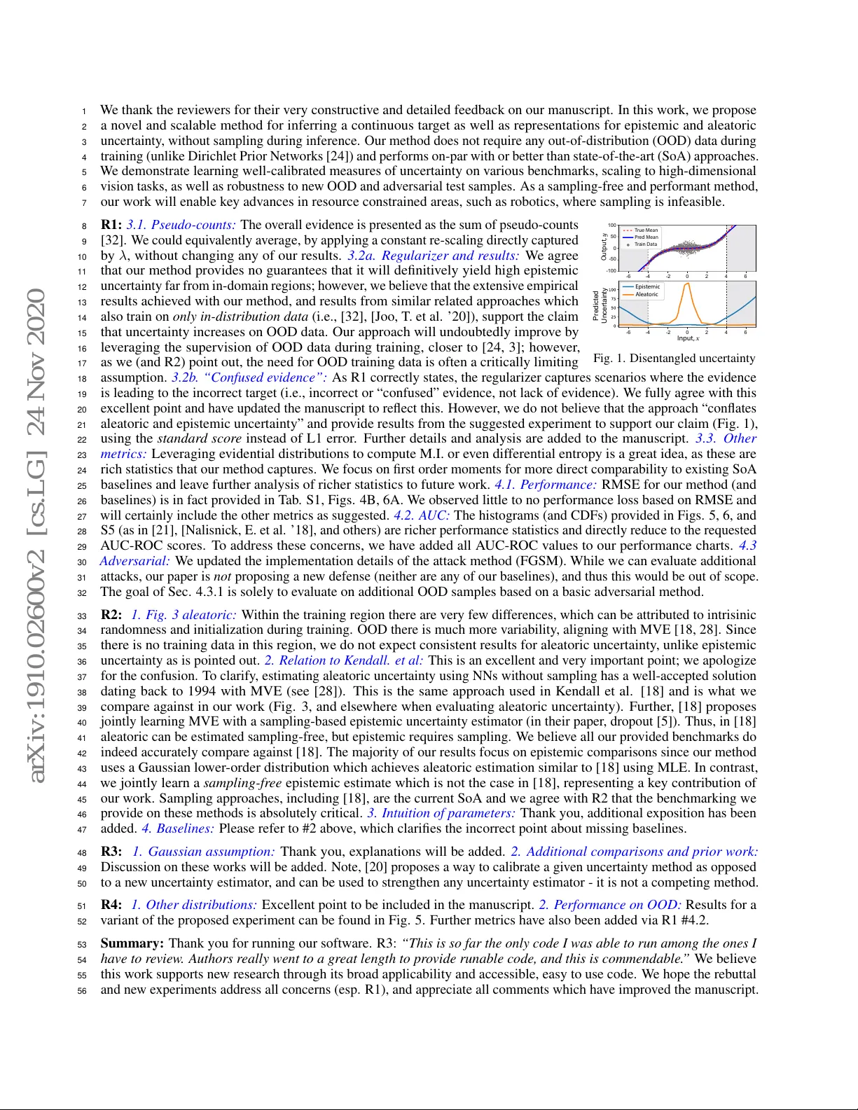딥 에비덴셜 회귀로 불확실성 추정