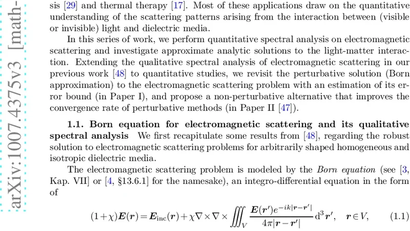 Quantitative spectral analysis of electromagnetic scattering. I: $ L^2$   and Hilbert-Schmidt norm bounds
